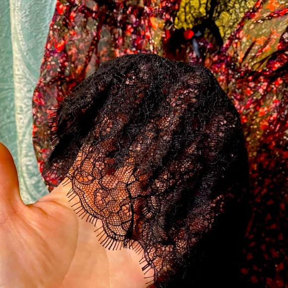 Lane Bryant Eyelash Lace Nightgown and Kimono Robe - Picture 4 of 4